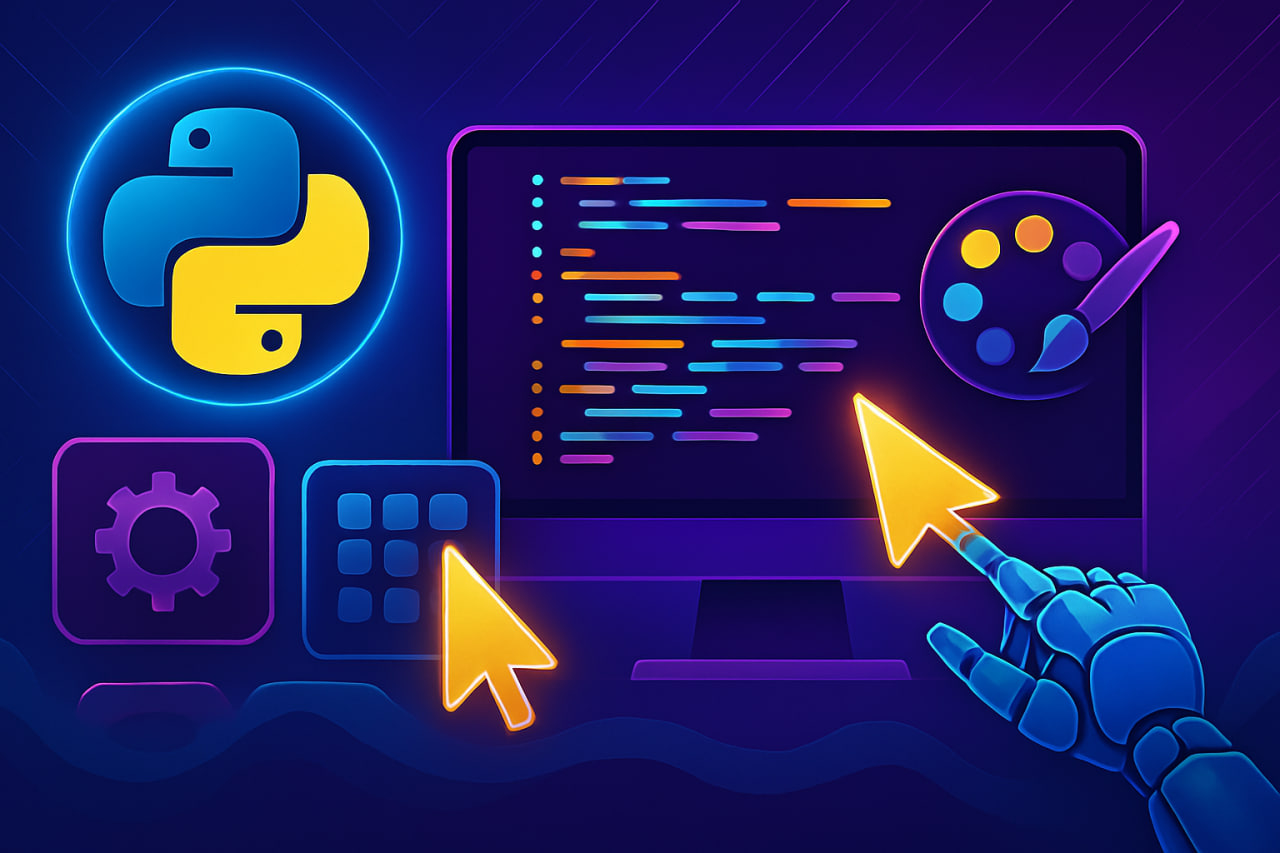 کتابخانه pyautogui در پایتون!