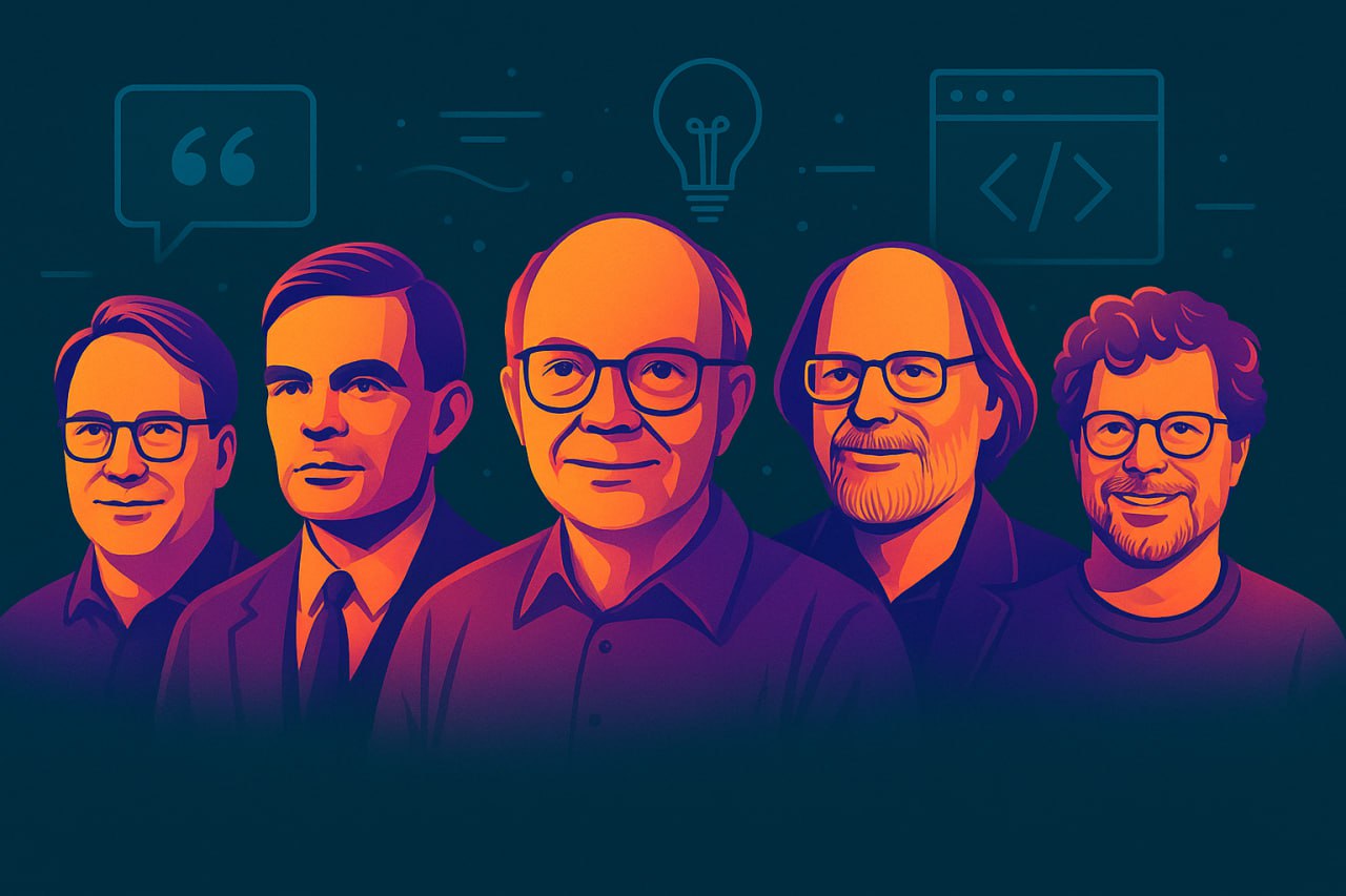 نظرات بزرگان درباره برنامه نویسی